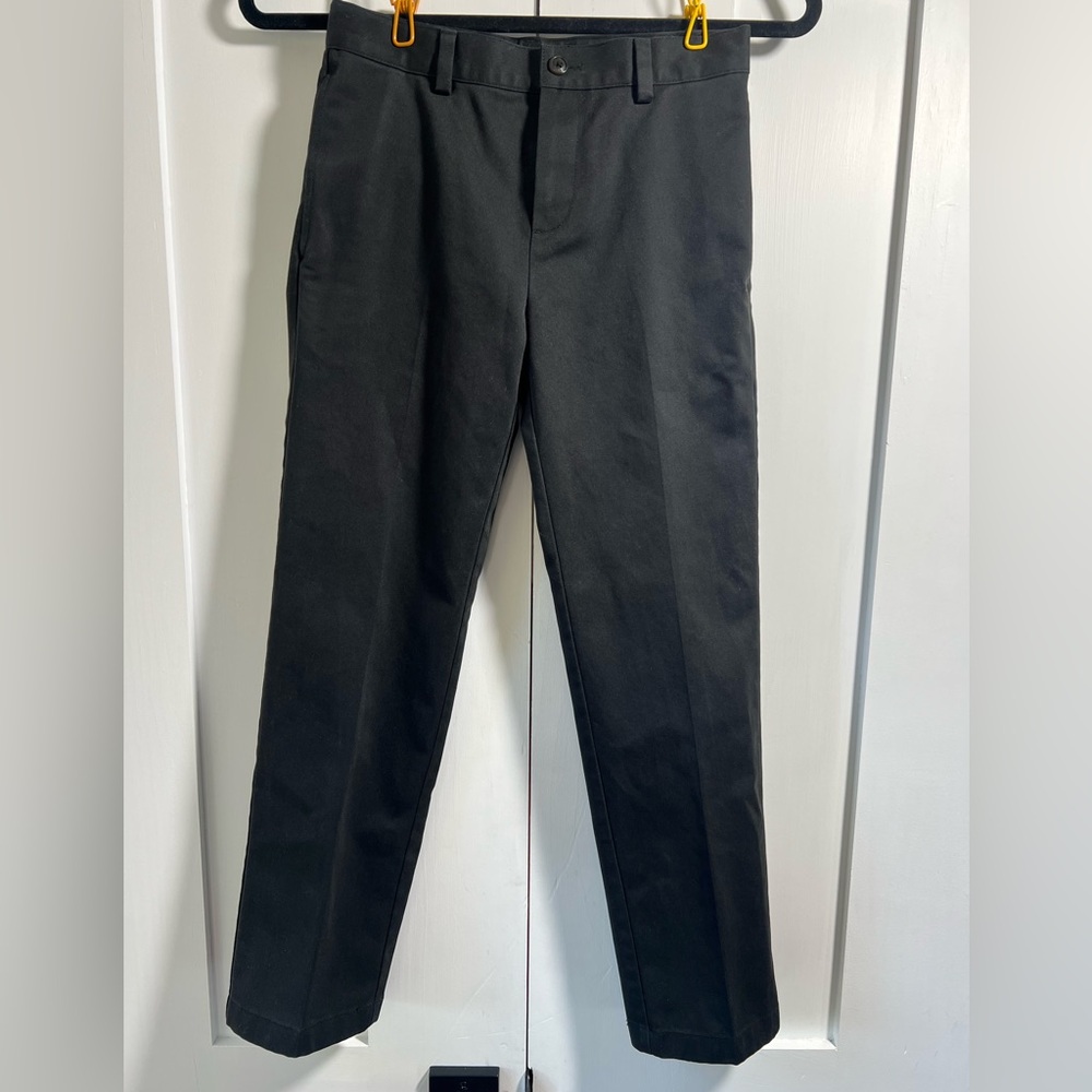 Brooks Brothers Boys Black Dress Pants Size 10